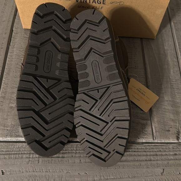 WEATHERPROOF VINTAGE Mens Brown Pull Tab Padded Chester Platform Chukka Boots 8M - Picture 5 of 8